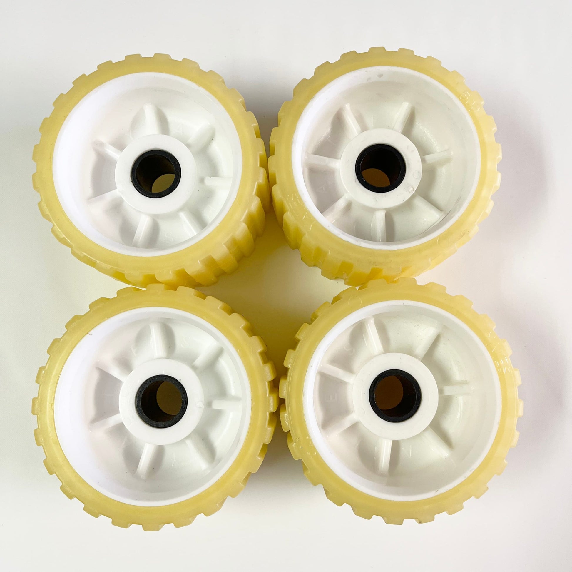 Yellow Replacement Wheels (Set of 4)