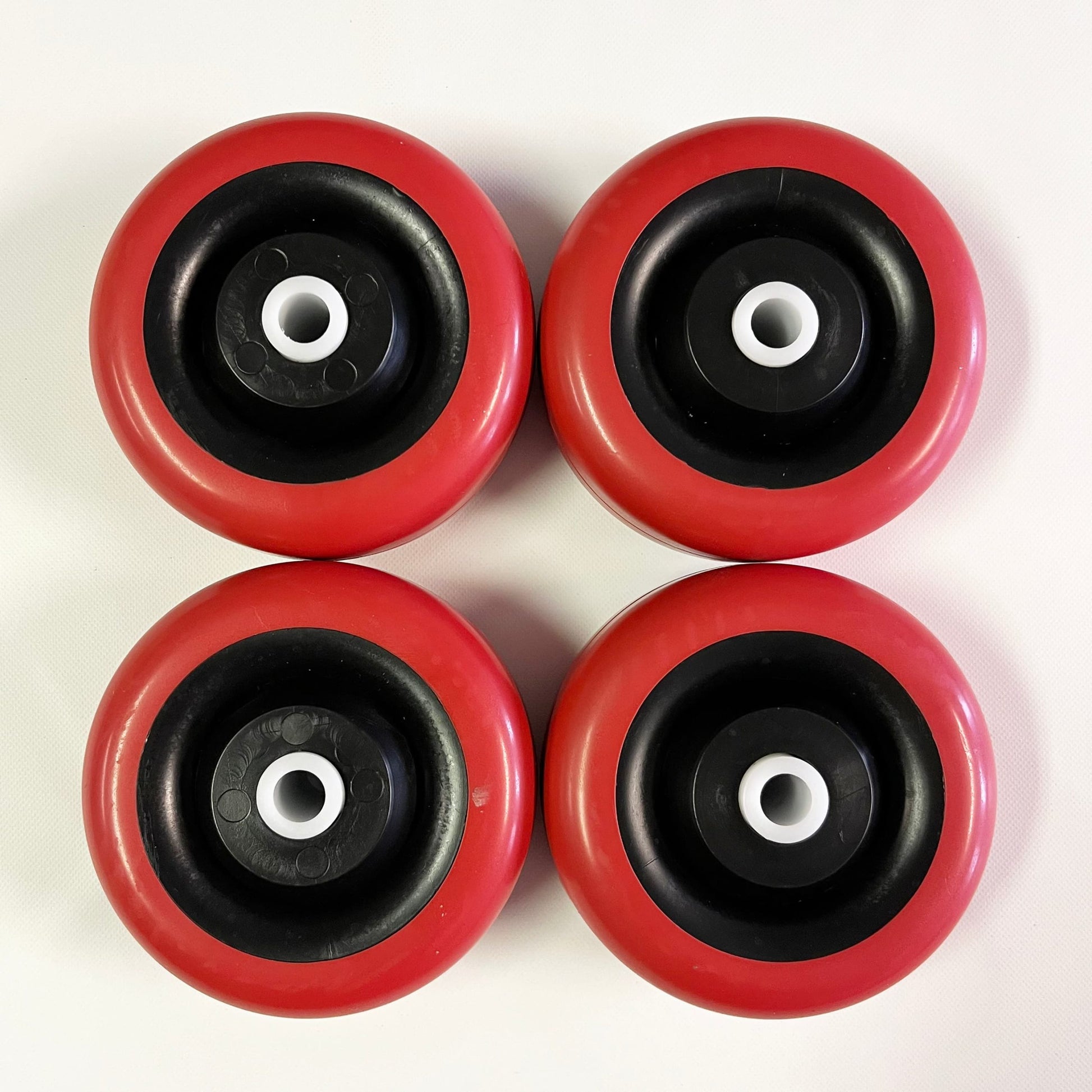 Red Replacement Wheels (Set of 4)