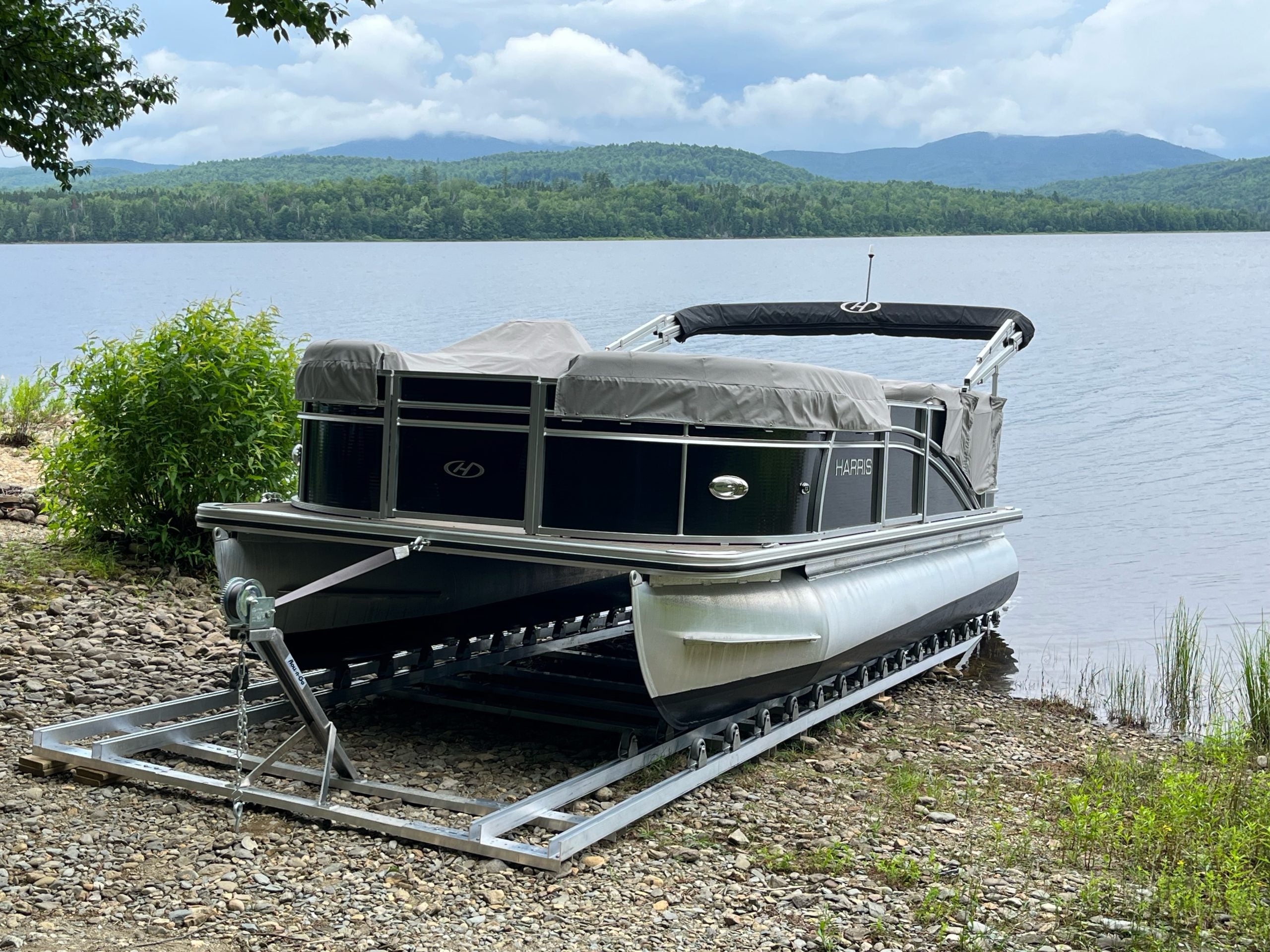 Roll-N-Go Premium Pontoon Boat Ramp System