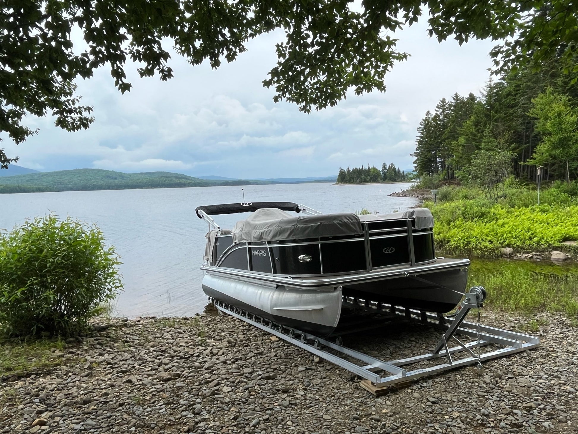 Roll-N-Go Premium Pontoon Boat Ramp System